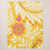 Couverture Sherpa Conception Florale 24 (Devant)