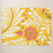 Couverture Sherpa Conception Florale 24 (Devant (Horizontal))