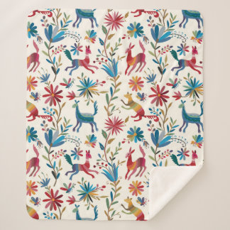 Couverture Sherpa Conception inspirée d'Otomi