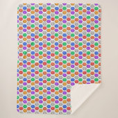 COUVERTURE SHERPA CONCEPTION MOTIF GEMSTONES (Devant)