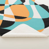 Couverture Sherpa Conception Motif sans faille Abstraite Waves (3/4)