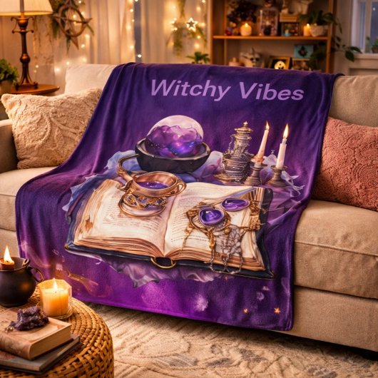 Couverture Sherpa Conception mystique du cristal violet et du Tarot 