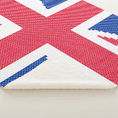 Couverture Sherpa Conception originale de point de croix Union Jack (3/4)