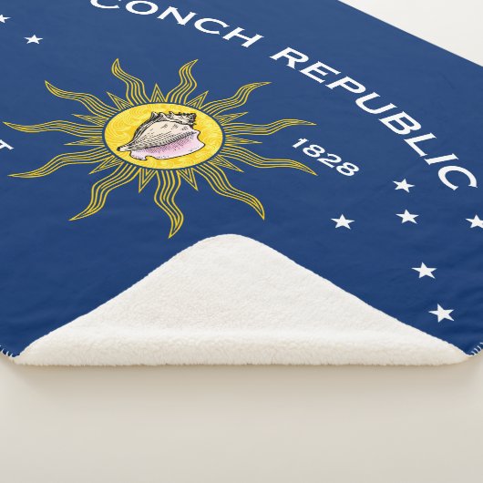 Couverture Sherpa Conch Republic Flag (3/4)