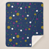 Couverture Sherpa Confetti chromatique (Devant)