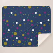Couverture Sherpa Confetti chromatique (Devant (Horizontal))