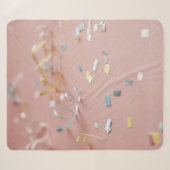 Couverture Sherpa Confetti de couleur aérée (Devant (Horizontal))