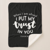 Couverture Sherpa Confiance dans l'obscurité Quand j'ai peur, je met (Devant)