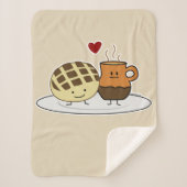 Couverture Sherpa Conque douce de Mexicain de dulce de casserole de (Devant)