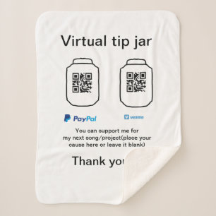Couverture Sherpa Conseil virtuel jar q r code argent don PayPal ven