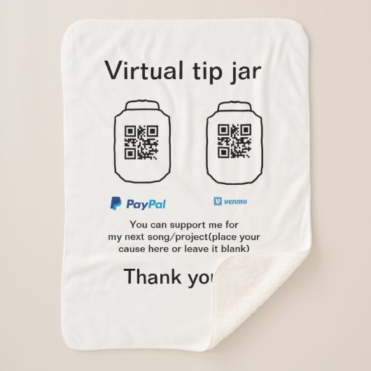 Couverture Sherpa Conseil virtuel jar q r code argent don PayPal ven (Devant)