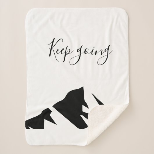 Couverture Sherpa Conserver Noir Moderne En Simple (Devant)