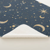 Couverture Sherpa Constellation céleste - Nuit étoilée (1) (3/4)
