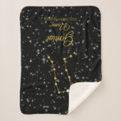 Couverture Sherpa Constellation de Gemini (Devant)