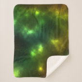 Couverture Sherpa Constellations de galaxie Abstraite Art numérique  (Devant)