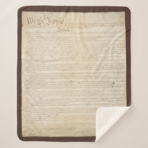 Couverture Sherpa Constitution des États-Unis, Nous le Peuple