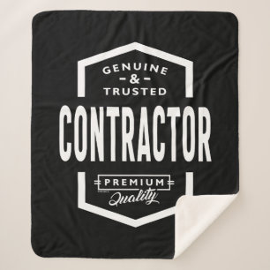 Couverture Sherpa Contractant Travail Titre du travail Cadeau