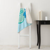 Couverture Sherpa Cookie Monster "Be Mine" Candy Saint-Valentin (En situation)