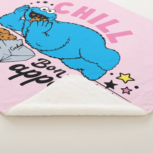 Couverture Sherpa Cookie Monster | Bon appétit Chill (3/4)