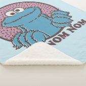 Couverture Sherpa Cookie Monster | Om Nom Nom Nom (3/4)