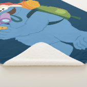 Couverture Sherpa Cookie Monster Recherche de Cookies (3/4)