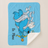 Couverture Sherpa Cookie Monster Valentine's Cupid (Devant)