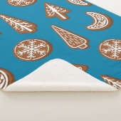 Couverture Sherpa cookies de Noël (3/4)