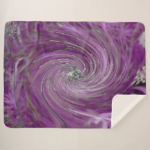 Cool Abstrait Purple Floral