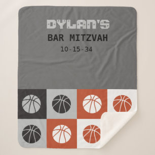 Couverture Sherpa COOL BASKETBALL Bar Mitzvah Reprendre Accueil Cade