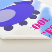 Couverture Sherpa Cool Bleu Vaisseau polaire (3/4)