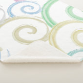 Couverture Sherpa Cool, tendance, moderne onduleur brosses (3/4)