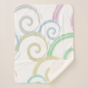 Couverture Sherpa Cool, tendance, moderne onduleur brosses