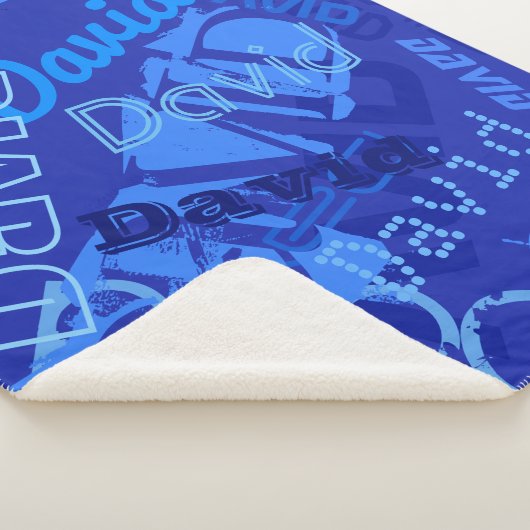 Couverture Sherpa Cool Tout nom Collage (3/4)