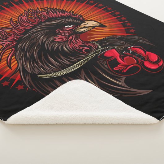 Couverture Sherpa Coq de boîte (3/4)