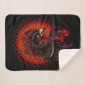 Couverture Sherpa Coq de boîte (Devant (Horizontal))