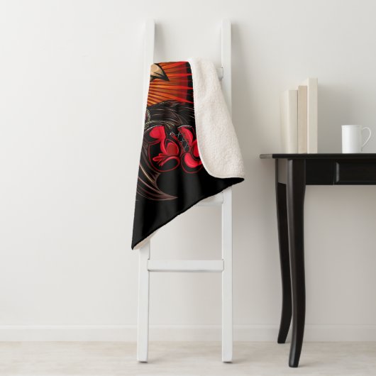 Couverture Sherpa Coq de boîte (En situation)