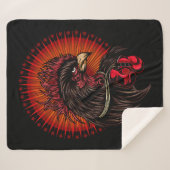Couverture Sherpa Coq de boîte (Devant (Horizontal))