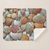 Couverture Sherpa Coquillages (Devant (Horizontal))