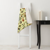 Couverture Sherpa Coquillages de coquillages Mollusk Clam Élégant Ar (En situation)