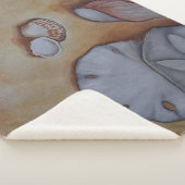 Couverture Sherpa Coquillages de sable (3/4)