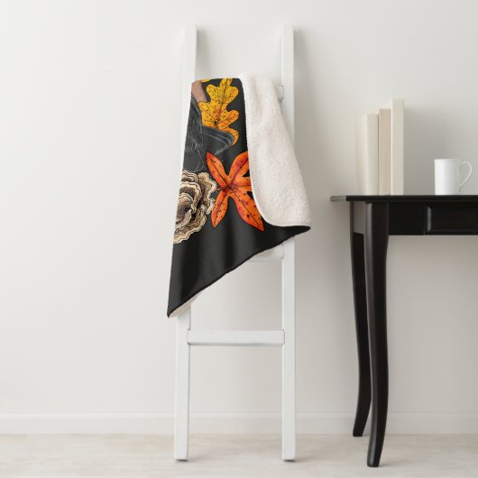 Couverture Sherpa Corbeau (En situation)