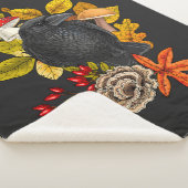 Couverture Sherpa Corbeau (3/4)