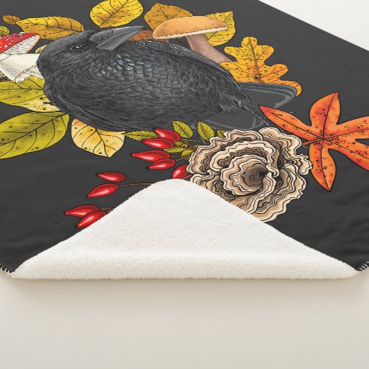 Couverture Sherpa Corbeau (3/4)