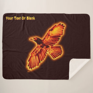 Couverture Sherpa Corbeau