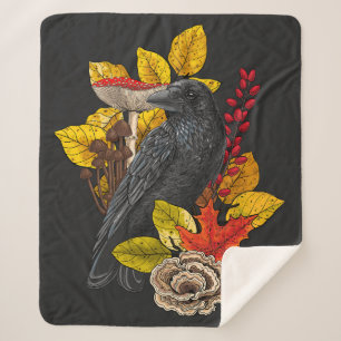 Couverture Sherpa Corbeau 2