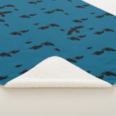 Couverture Sherpa Corbeau noir (3/4)