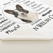 Couverture Sherpa Corgi Traits (3/4)