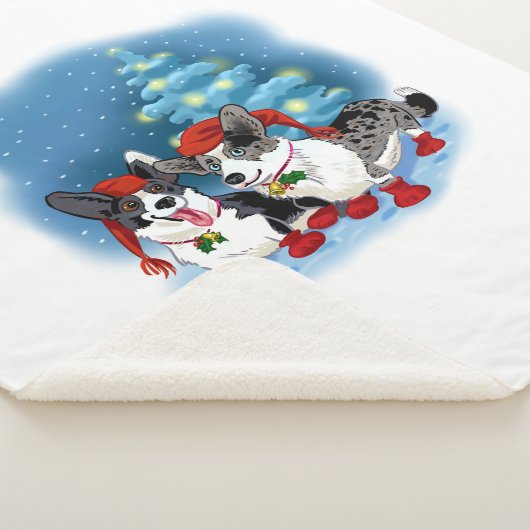 Couverture Sherpa Corgis (3/4)