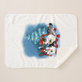 Couverture Sherpa Corgis (Devant (Horizontal))