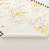 Couverture Sherpa Cornerstone Blossom Olive (3/4)